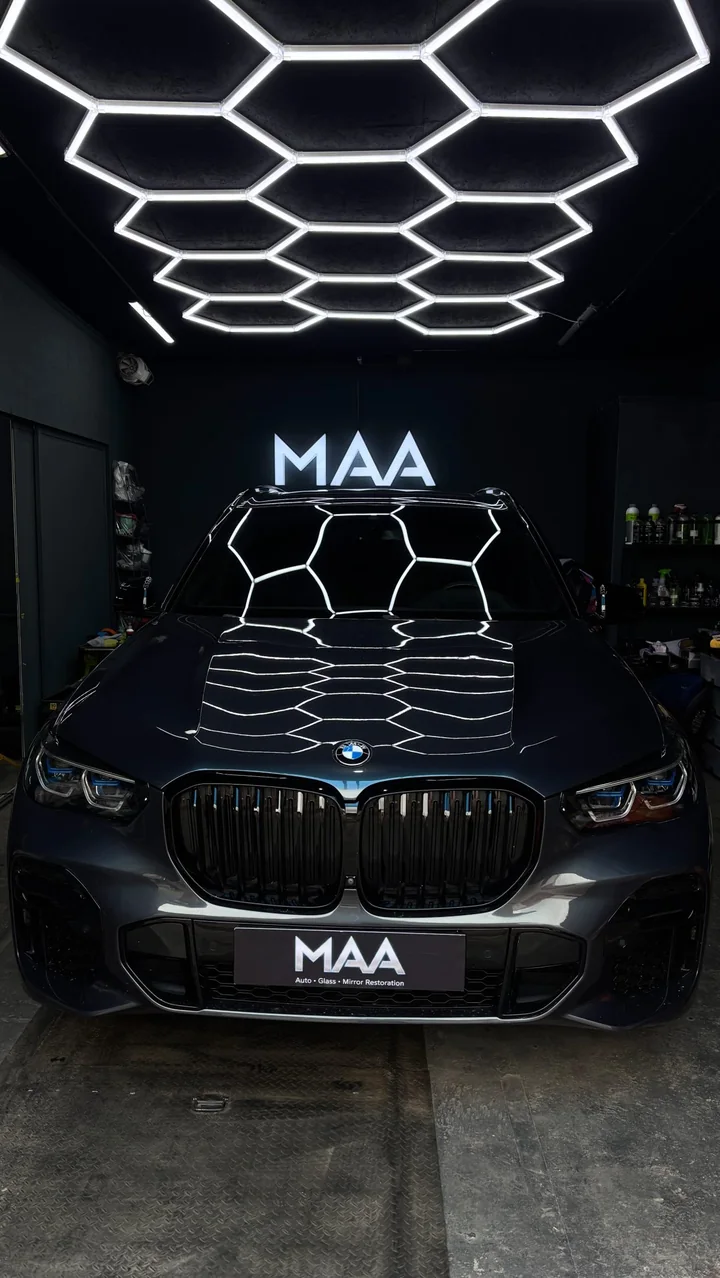 BMW X5 G05 в боксе MAA